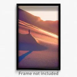 Pixel Art Poster - Showy Desert (8 Bit Psychedelic Trippy Video Game Print)