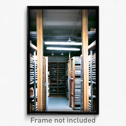 Pixel Art Poster - Immaculate Storage Room (8 Bit Psychedelic Video Game Print)