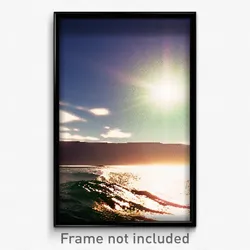 Pixel Art Poster - Meager Sea (8 Bit Psychedelic Trippy Weird Video Game Print)