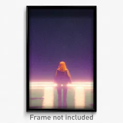 Pixel Art Poster - Old Void (8 Bit Psychedelic Trippy Weird Video Game Print)