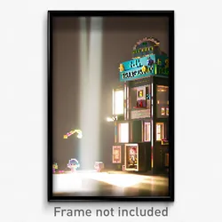 Pixel Art Poster - Silly Treasury (8 Bit Psychedelic Trippy Video Game Print)