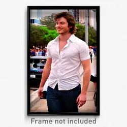 Pixel Art Poster - Candid Austin (8 Bit Psychedelic Trippy Video Game Print)