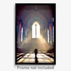 Pixel Art Poster - Original Nave (8 Bit Psychedelic Trippy Video Game Print)