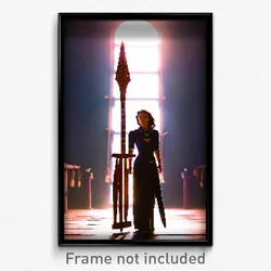 Pixel Art Poster - Nautical Arrowslit (8 Bit Psychedelic Video Game Print)