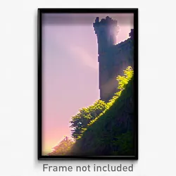 Pixel Art Poster - Extra Large Demesne (8 Bit Psychedelic Video Game Print)
