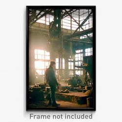 Pixel Art Poster - Natural Foundry (8 Bit Psychedelic Trippy Video Game Print)