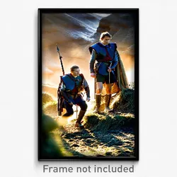 Pixel Art Poster - Dramatic Middens (8 Bit Psychedelic Trippy Video Game Print)