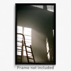 Pixel Art Poster - Damp Ladder (8 Bit Psychedelic Trippy Weird Video Game Print)