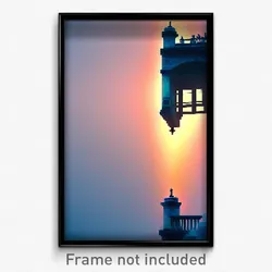 Pixel Art Poster - Dizzying Territory (8 Bit Psychedelic Video Game Print)