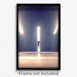 Pixel Art Poster - Grandiose Pass (8 Bit Psychedelic Trippy Video Game Print)