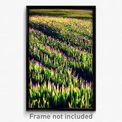 Pixel Art Poster - Smooth Grass (8 Bit Psychedelic Trippy Video Game Print)