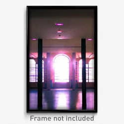 Pixel Art Poster - Stark Hall (8 Bit Psychedelic Trippy Weird Video Game Print)