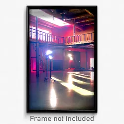 Pixel Art Poster - Thin Loft (8 Bit Psychedelic Trippy Weird Video Game Print)