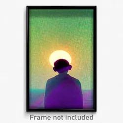 Pixel Art Poster - Mushy Sound (8 Bit Psychedelic Trippy Weird Video Game Print)