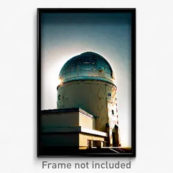 Pixel Art Poster - Rare Observatory (8 Bit Psychedelic Trippy Video Game Print)