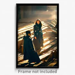 Pixel Art Poster - Fabulous Trench (8 Bit Psychedelic Trippy Video Game Print)