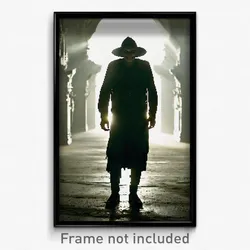 Pixel Art Poster - Narrow Grotesque (8 Bit Psychedelic Trippy Video Game Print)