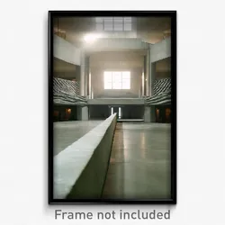Pixel Art Poster - Concrete Academy (8 Bit Psychedelic Trippy Video Game Print)