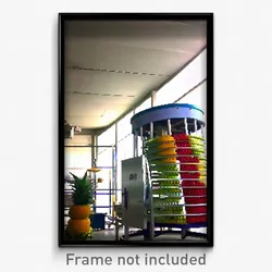 Pixel Art Poster - Fruity Drying Machine (8 Bit Psychedelic Video Game Print)