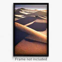 Pixel Art Poster - Spotted Dunes (8 Bit Psychedelic Trippy Video Game Print)