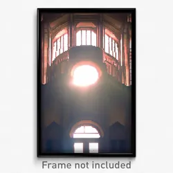 Pixel Art Poster - Superficial Architecture (8 Bit Psychedelic Video Game Print)