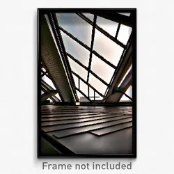 Pixel Art Poster - Steel Dormer (8 Bit Psychedelic Trippy Video Game Print)