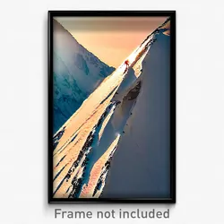 Pixel Art Poster - Spectacular Summit (8 Bit Psychedelic Video Game Print)