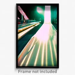 Pixel Art Poster - Wonderful Ramp (8 Bit Psychedelic Trippy Video Game Print)