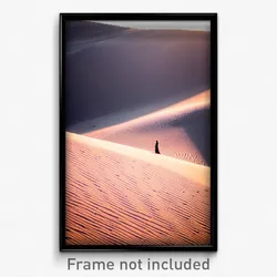 Pixel Art Poster - Stained Dunes (8 Bit Psychedelic Trippy Video Game Print)