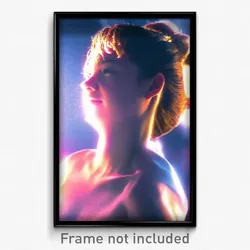 Pixel Art Poster - Unnatural Turn (8 Bit Psychedelic Trippy Video Game Print)