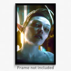 Pixel Art Poster - Captivating Grotesque (8 Bit Psychedelic Video Game Print)