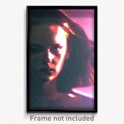 Pixel Art Poster - Distorted Darkness (8 Bit Psychedelic Video Game Print)