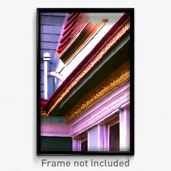 Pixel Art Poster - Fancy Gutter (8 Bit Psychedelic Trippy Video Game Print)