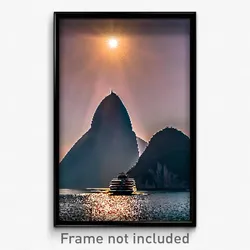 Pixel Art Poster - Cultured Rio De Janeiro (8 Bit Psychedelic Video Game Print)