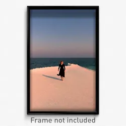 Pixel Art Poster - Distinct Gulf (8 Bit Psychedelic Trippy Video Game Print)