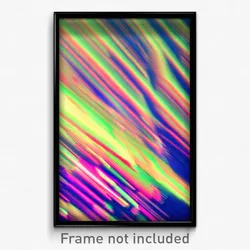Pixel Art Poster - Glitchy Barony (8 Bit Psychedelic Trippy Video Game Print)