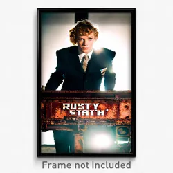 Pixel Art Poster - Rusty Staith (8 Bit Psychedelic Trippy Video Game Print)