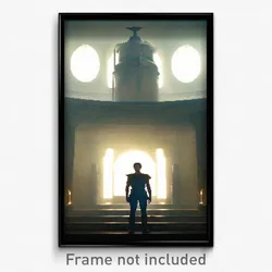 Pixel Art Poster - Unimaginable Cistern (8 Bit Psychedelic Video Game Print)