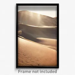 Pixel Art Poster - Liquid Dunes (8 Bit Psychedelic Trippy Video Game Print)