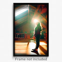 Pixel Art Poster - Warm Loft (8 Bit Psychedelic Trippy Weird Video Game Print)