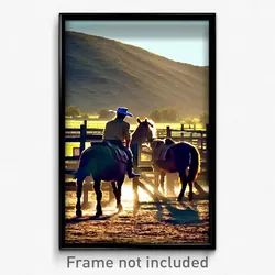 Pixel Art Poster - Accurate Ranch (8 Bit Psychedelic Trippy Video Game Print)