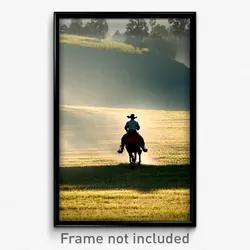 Pixel Art Poster - Clean Ranch (8 Bit Psychedelic Trippy Weird Video Game Print)