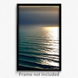 Pixel Art Poster - Grandiose Seascape (8 Bit Psychedelic Video Game Print)