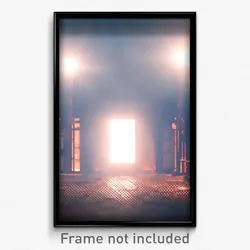 Pixel Art Poster - Negligible Forgeworks (8 Bit Psychedelic Video Game Print)
