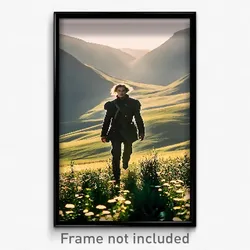 Pixel Art Poster - Magnificent Downs (8 Bit Psychedelic Trippy Video Game Print)