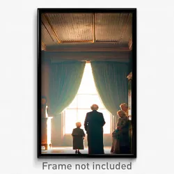 Pixel Art Poster - Elderly Turn (8 Bit Psychedelic Trippy Video Game Print)