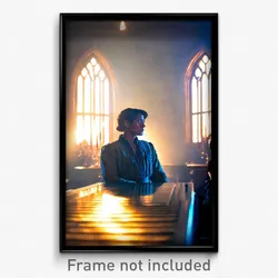 Pixel Art Poster - Homely Sanctuary (8 Bit Psychedelic Trippy Video Game Print)
