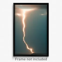 Pixel Art Poster - Silent Hurricane (8 Bit Psychedelic Trippy Video Game Print)