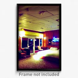 Pixel Art Poster - Lavish Motel (8 Bit Psychedelic Trippy Video Game Print)