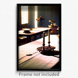 Pixel Art Poster - Complicated Table (8 Bit Psychedelic Trippy Video Game Print)